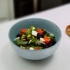 Green Stoneware Bowl, 30 oz