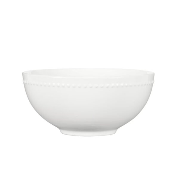MS-BRYNN-WHT-BOWL_a15c8a01-865f-4a39-b9d4-55739af26e6d.3d8f80c5db075d401c2f2bf8abddb510 White Stoneware Cereal Bowl, 24 oz