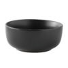 Matte Black Stoneware Bowl, 21.1 oz